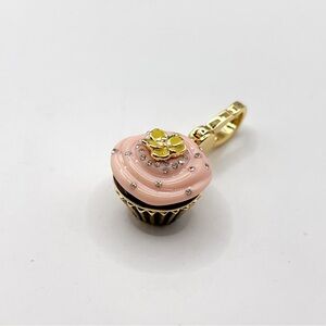 Juicy Couture pink cupcake charm
